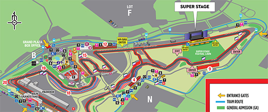 Circuit Of The Americas Track Map