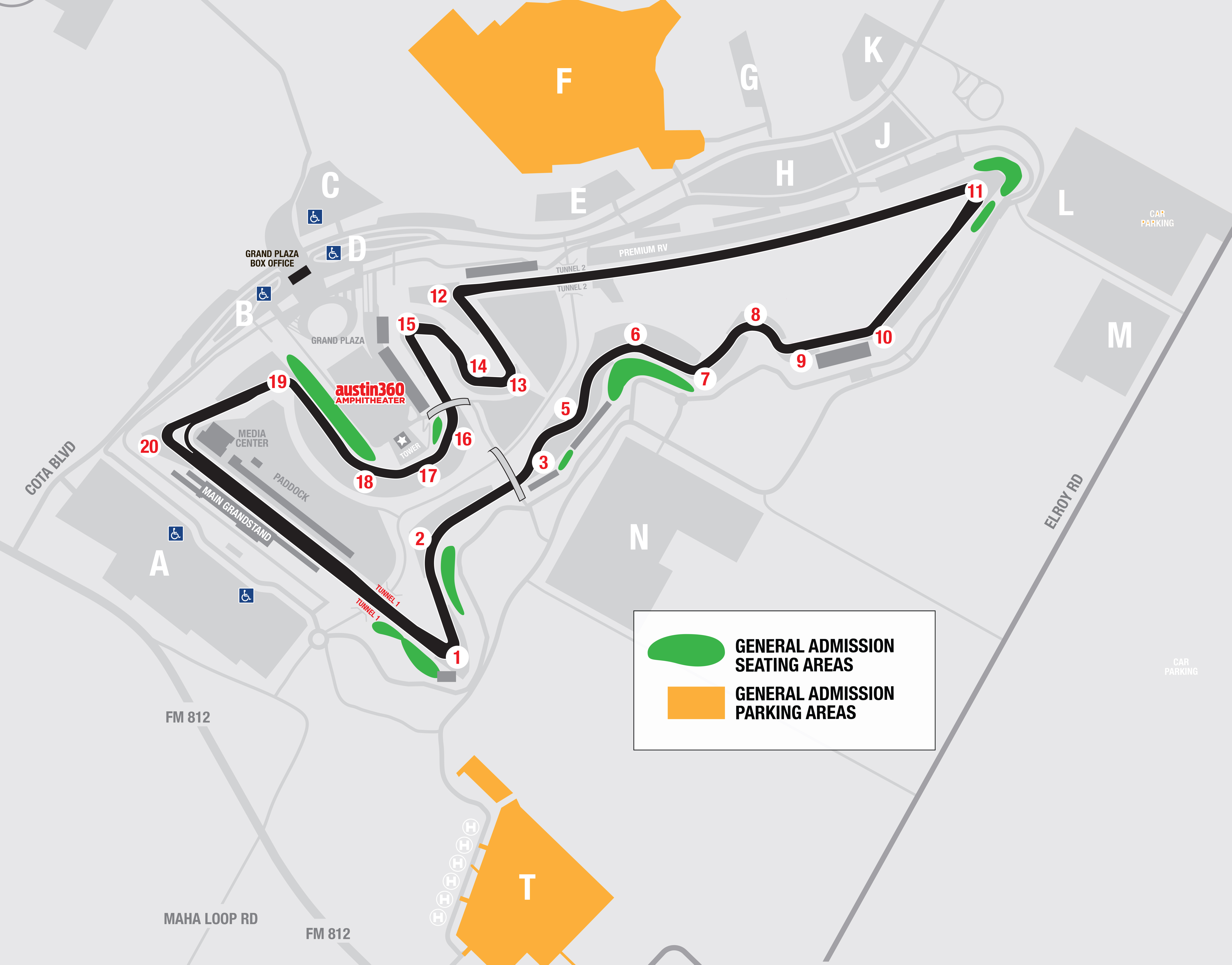 Circuit Of The Americas Austin Seating Chart