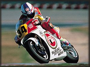 schwantz kevin champion racing motorcycle show appear dallas cota meet