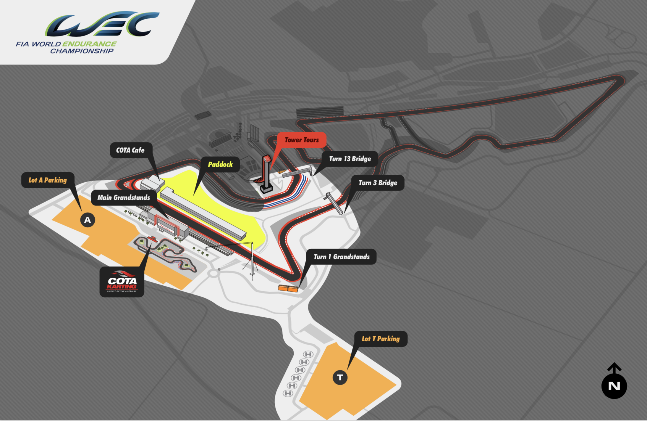 PARKING Circuit of The Americas